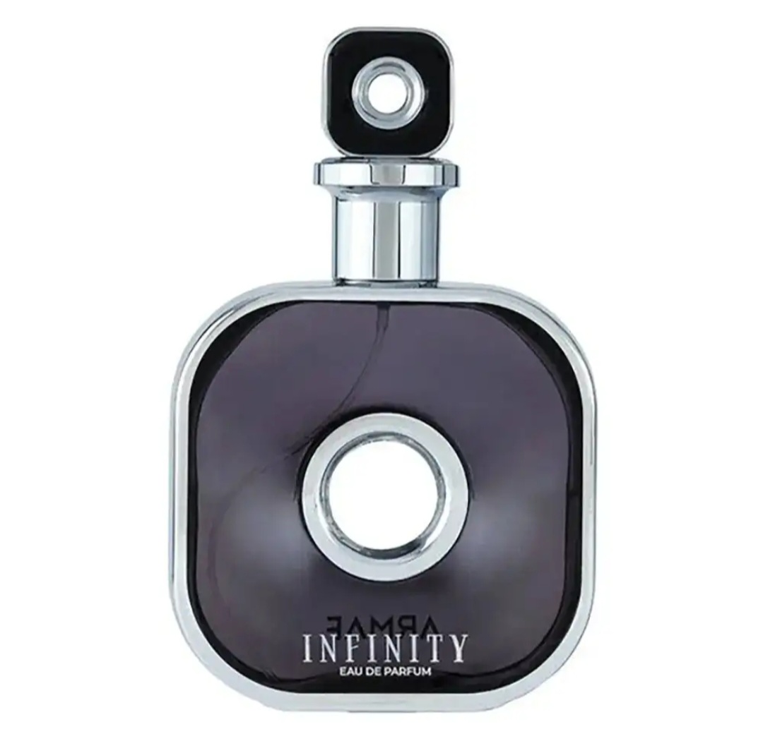 ادو پرفیوم مردانه آرماف Infinity Silver بارایحه خنک حجم ۱۰۵ میلی لیترمناسب برای فصل تابستان بهار و پاییز ساختار رایحه چوبی .مرکباتی